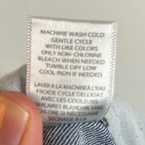 Tinseltown Women's Skinny Jogger Jeans Size S Cargo Blue Medium Wash High Rise - Picture 8 of 8